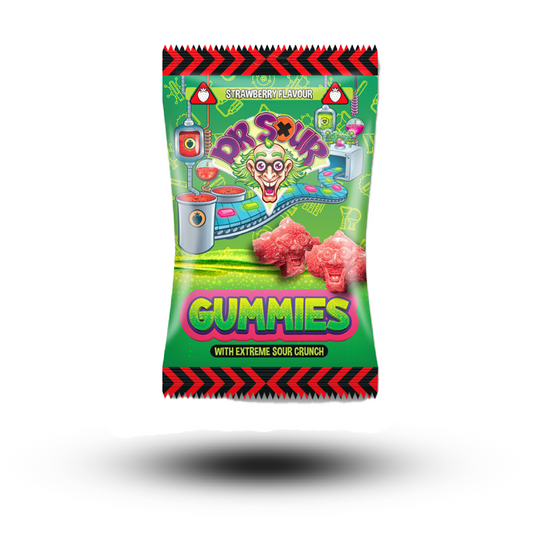 Dr. Sour Gummies Strawberry 200g